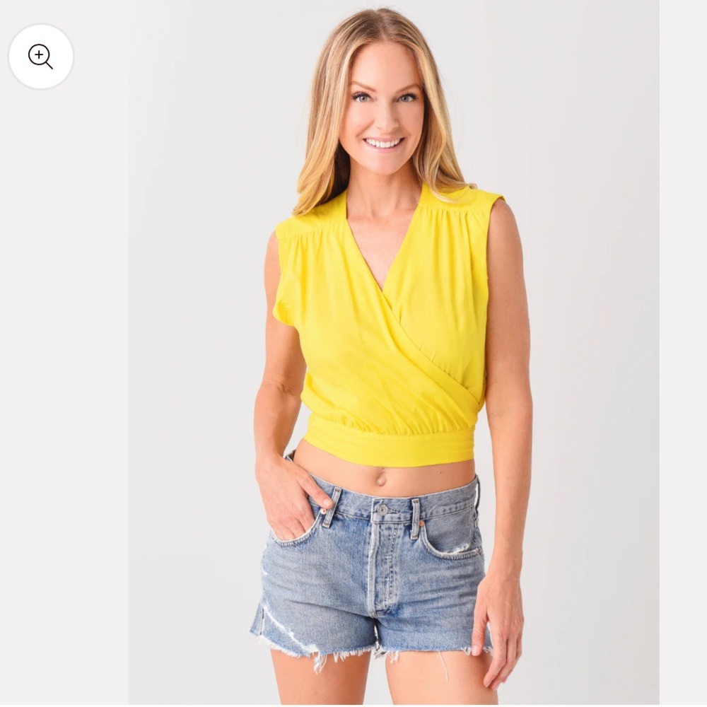 Deluc Women's Yellow Halley Top